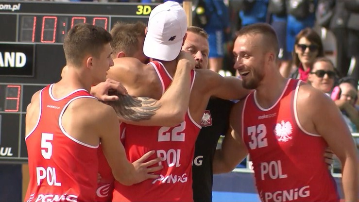 ME w piłce ręcznej plażowej: Polska wygrała z Ukrainą po rzucie w ostatniej akcji (WIDEO)