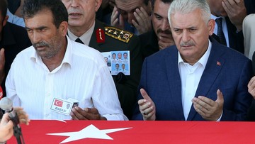 Premier Turcji podał oficjalny bilans ofiar nieudanego puczu: zginęło 208 osób, ponad 7,5 tys. aresztowano