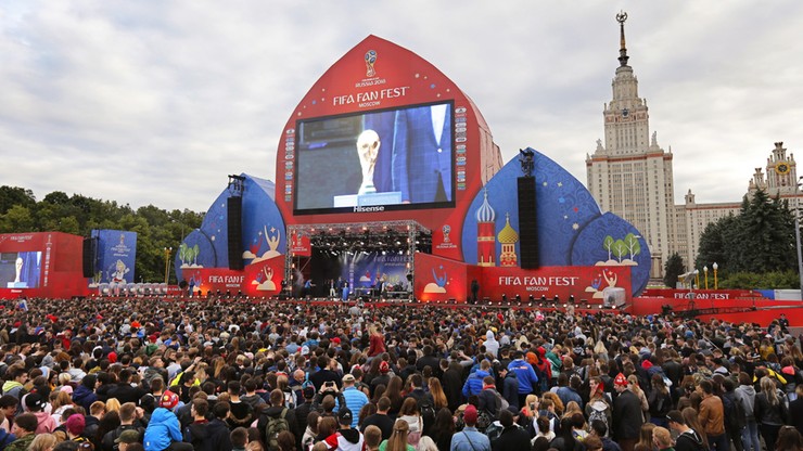 MŚ 2018: W Moskwie odbył się koncert inaugurujący Strefę Kibica