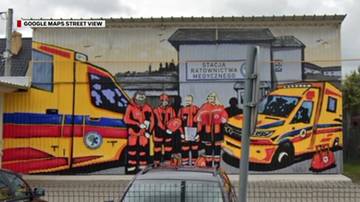 Spór o mural na stacji pogotowia ratunkowego. "Niemały skandal"