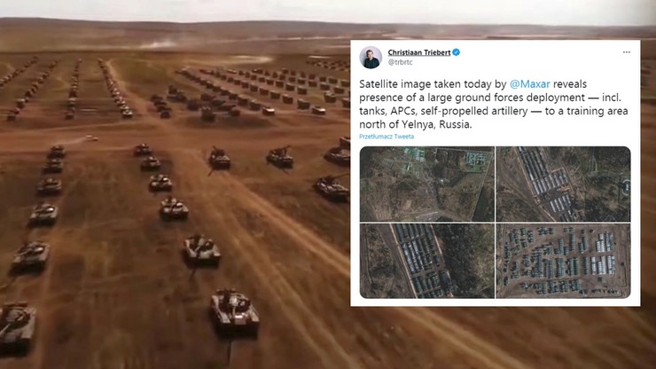 Politico: zdjęcia satelitarne pokazują gromadzenie rosyjskich wojsk u ukraińskich granic