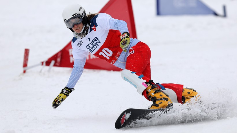 PŚ w snowboardzie: Aleksandra Król druga w slalomie gigancie równoległym