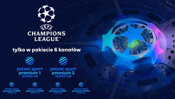 Liga Mistrzów: Wszystkie mecze tylko w kanałach Polsat Sport Premium