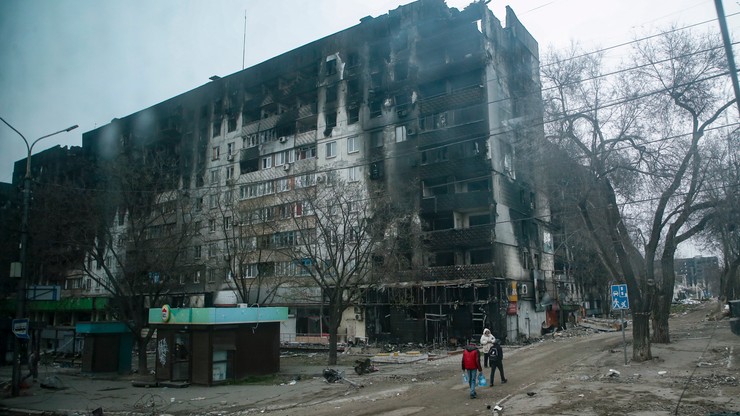 Ukraina. Zełenski: Sytuacja w Mariupolu jest nadal bardzo ciężka