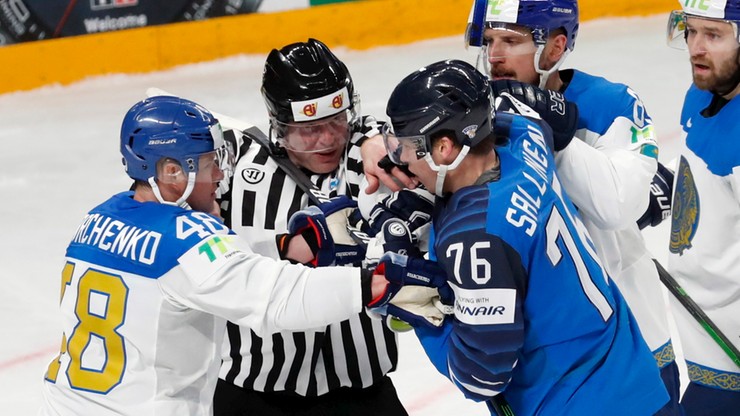 MŚ w hokeju: Obrońcy tytułu przegrali z Kazachstanem