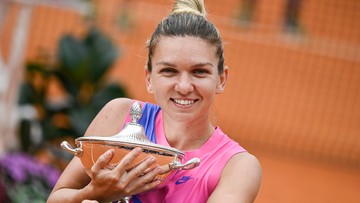 Turniej WTA w Rzymie: Triumf Halep, Pliskova wycofała się z gry