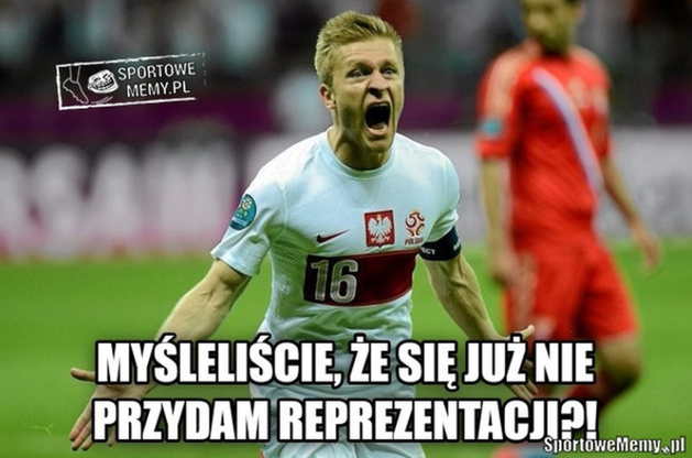 Błaszczykowski jednak wygrał mecz sam. Najlepsze memy po spotkaniu Polska - Ukraina