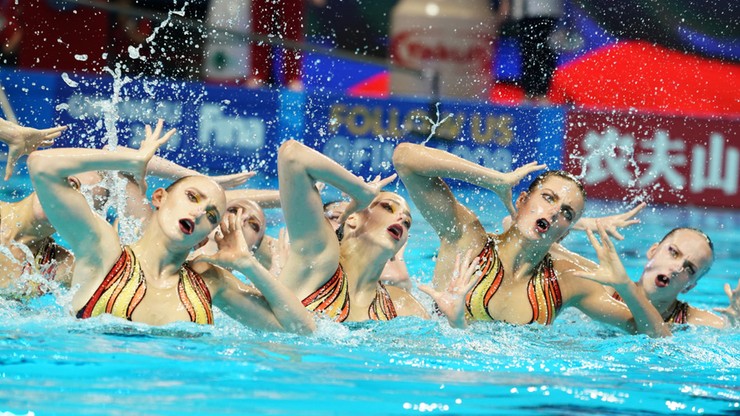MŚ w pływaniu: Rosyjska drużyna nadal dominuje w pływaniu synchronicznym