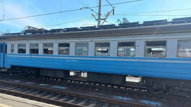 Wojna w Ukrainie. Rosjanie ostrzelali pięć dworców kolejowych. Są poszkodowani