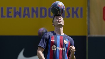 Lewandowski popisał się swoimi umiejętnościami technicznymi na Camp Nou (WIDEO)