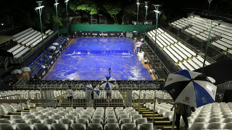 Turniej ATP w Sao Paulo: Finał przerwany