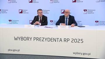 Konferencja prasowa Państwowej Komisji Wyborczej przed rozpoczęciem ciszy wyborczej w związku z drugą turą wyborów