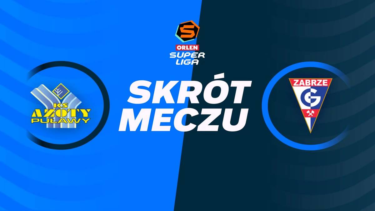 Azoty-Puławy - Górnik Zabrze. Skrót meczu