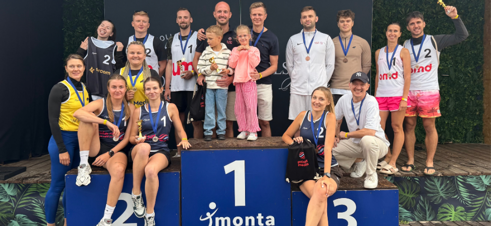 SPORTOWE EMOCJE W POLSAT MEDIA! BEACH VOLLEYBALL CUP X POLSAT MEDIA RUN CLUB