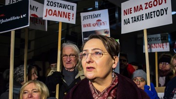 Żona prezydenta Poznania przesłuchana w sprawie słów, które wypowiedziała podczas Strajku Kobiet