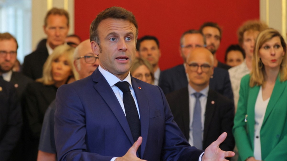 Emmanuel Macron: Decyzję o starcie Rosjan i Białorusinów podejmie MKOl