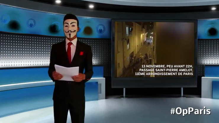 Członkowie Anonymous twierdzą, że powstrzymali zamach Państwa Islamskiego