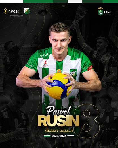 InPost ChKS Chełm - skład na nowy sezon 2025/2026. Siatkarze, trener, transfery