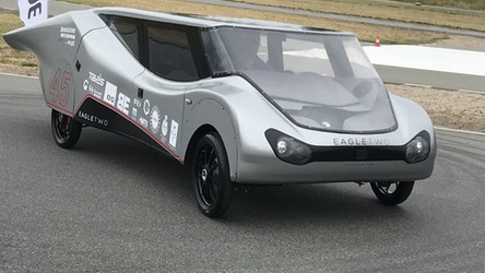 21-09-2021 05:53 Zespół Łódź Solar Team wicemistrzem Europy w wyścigach solarnych pojazdów