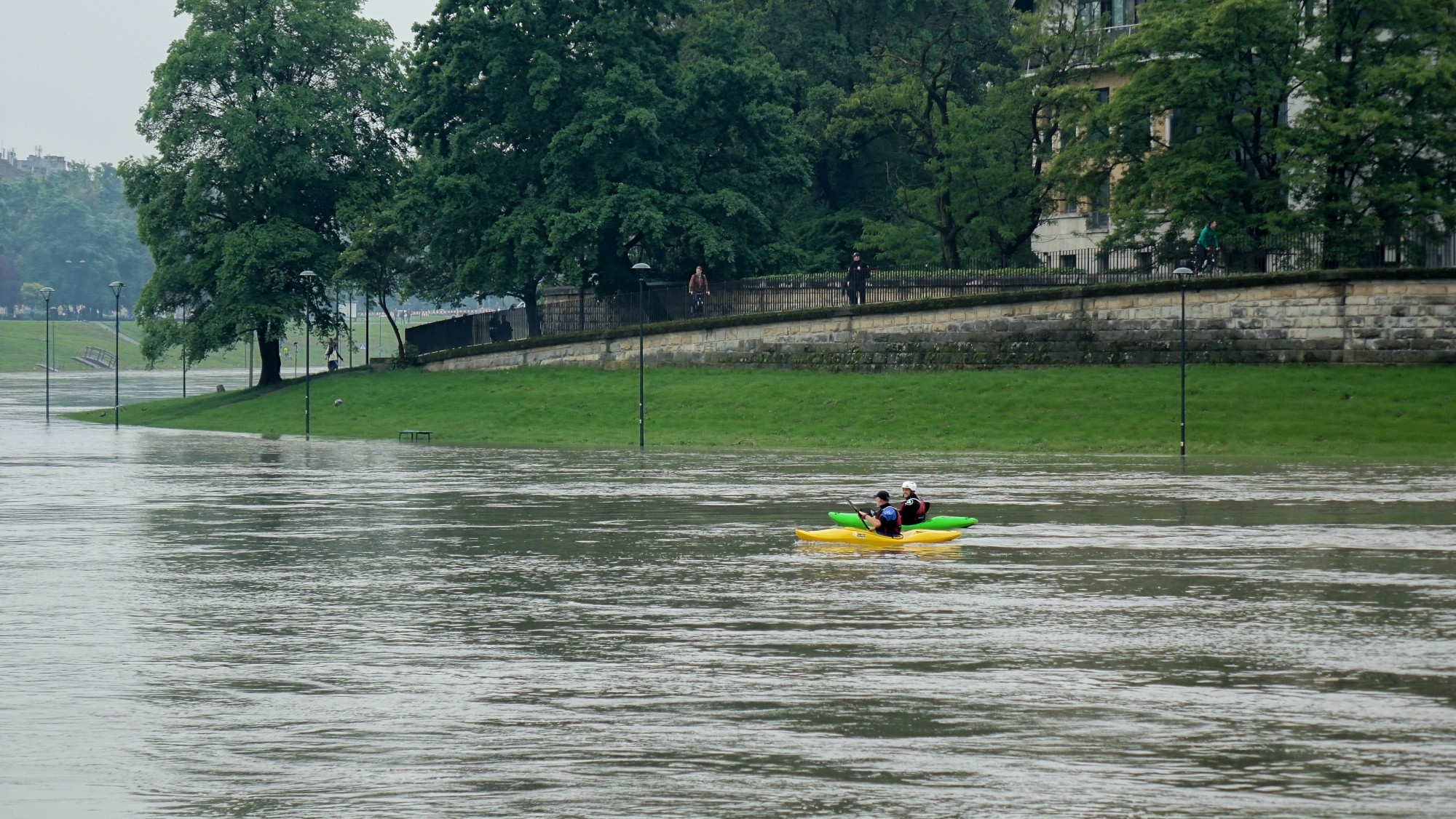 Wielka woda pod Wawelem - zdjęcie 16