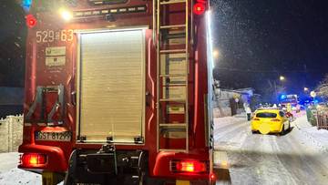 2026-02-08 Strażacy w środku nocy ratowali ofiary wypadku. Wtedy ich okradli