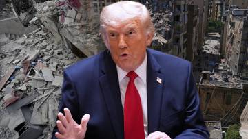 "Wszelka wymiana ognia zostanie wstrzymana". Deklaracja Trumpa