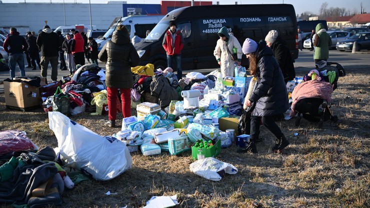 Pomoc Ukraińcom. Polska przygotowała pociąg dla rannych, punkty recepcyjne