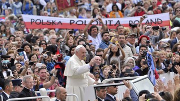 Papież do Polaków: wypraszajmy pokój dla świata