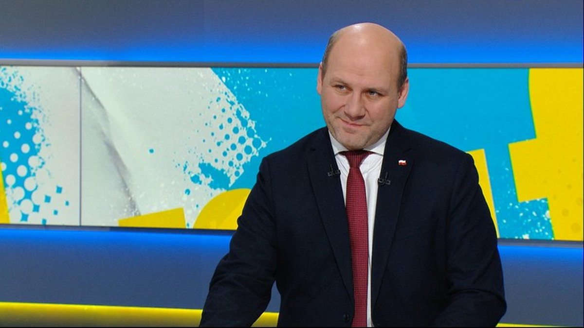 Szymon Szynkowski vel Sęk in the "Graffiti" program