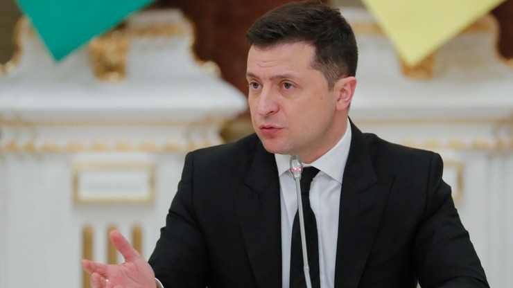 Ukraina. Prezydent Zełenski prosi Ukraińców o spokój. "Trwa atak na ludzkie nerwy"