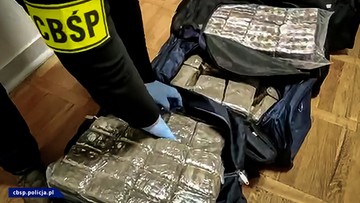 150 kg haszyszu w siedmiu torbach. Policja przejęła narkotyki warte 8 mln zł