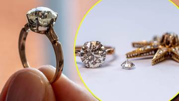 Znaleźli na gruzowisku brylanty. Eksperci oszacowali, że są warte fortunę