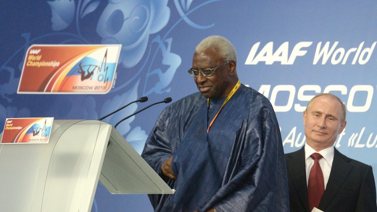 Lamine Diack zrezygnował ze statusu honorowego członka Międzynarodowego Komitetu Olimpijskiego