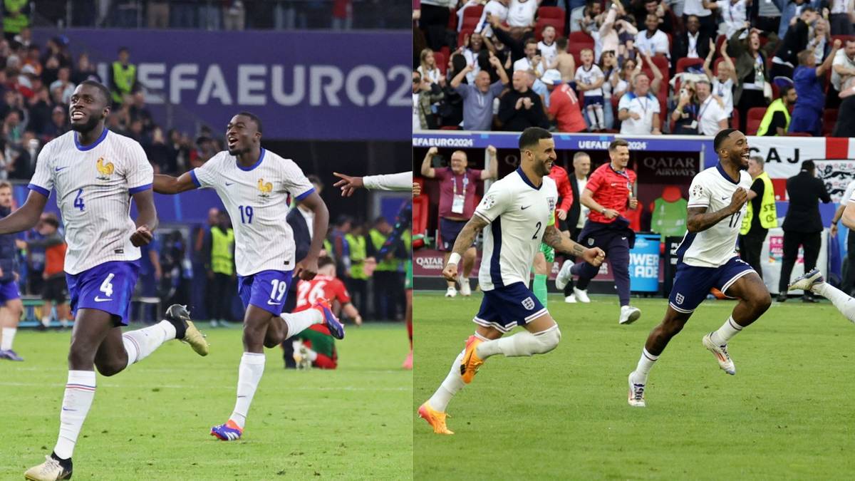 Francja - Anglia w finale Euro? To byłby koszmar