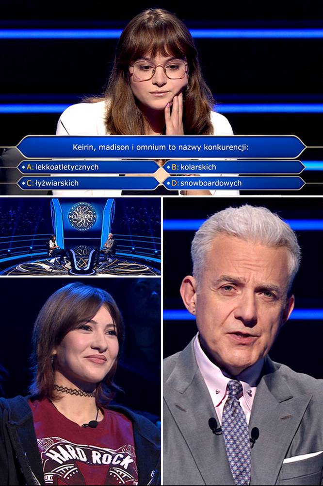 2026-02-23 Sportowi Milionerzy. Wiesz, co to keirin, madison i omnium? - Polsat.pl