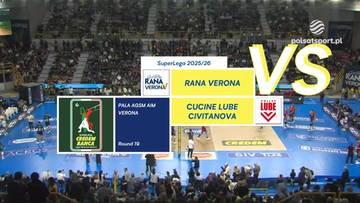 Wynik meczu siatk&oacute;wki: Rana Werona vs Cucine Lube Civitanova.