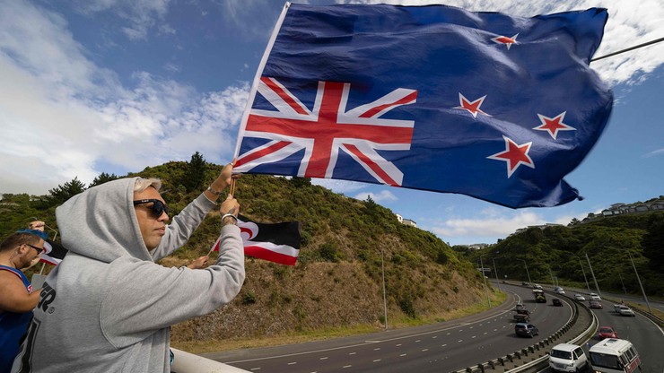 "Konwój wolności" w Nowej Zelandii. Setki aut zablokowały ulice przed parlamentem