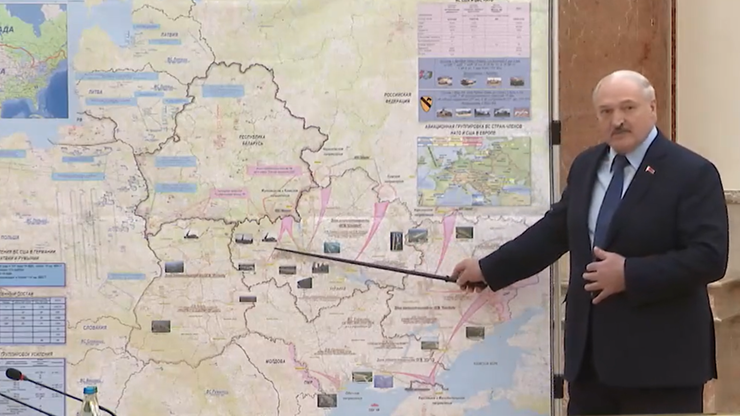 Wojna na Ukrainie. Ukraiński wywiad: 300 białoruskich czołgów przy granicy. Szykują prowokację