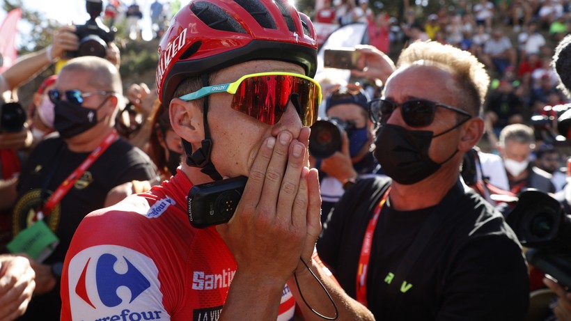 Vuelta a Espana: Remco Evenepoel wygrał cały wyścig