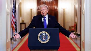 Trump o możliwym ataku na Iran. "Media rozpowszechniające fałszywe informacje"