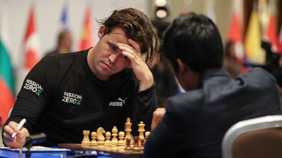 Magnus Carlsen z pierwszym zwycięstwem w Pucharze Świata