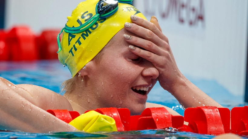 Tokio 2020: Australijka Ariarne Titmus złotą medalistką na 400 m st. dowolnym