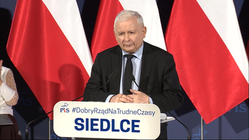 Kaczyński: Tusk zbył propozycję rozbioru Ukrainy milczeniem. Nie powiedział "nie"
