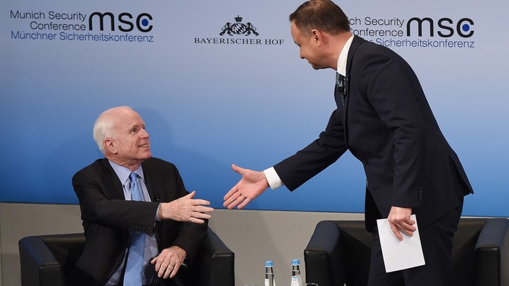 McCain: Polska jednym z krajów, który zostanie poddany "pewnej presji"