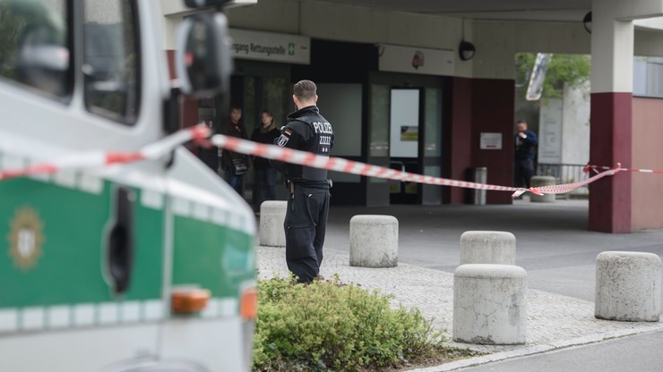 Policja użyła broni przed jednym z berlińskich szpitali