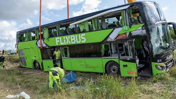 Wypadek autokaru w Niemczech. Polacy wśród pasażerów