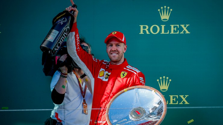 Formuła 1 - Vettel wygrał w Melbourne