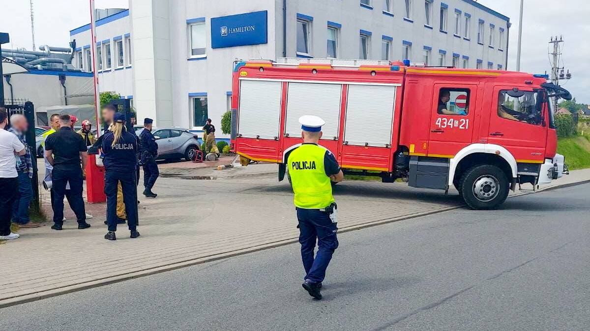 Wybuch w laboratorium w Gdyni. Ewakuowano kilkaset osób