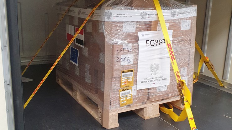 Polska przekazała do Egiptu 100 tys. szczepionek Astra Zeneca