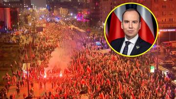 "Ramię w ramię z smerfami". Kancelaria Prezydenta o udziale w Marszu Niepodległości